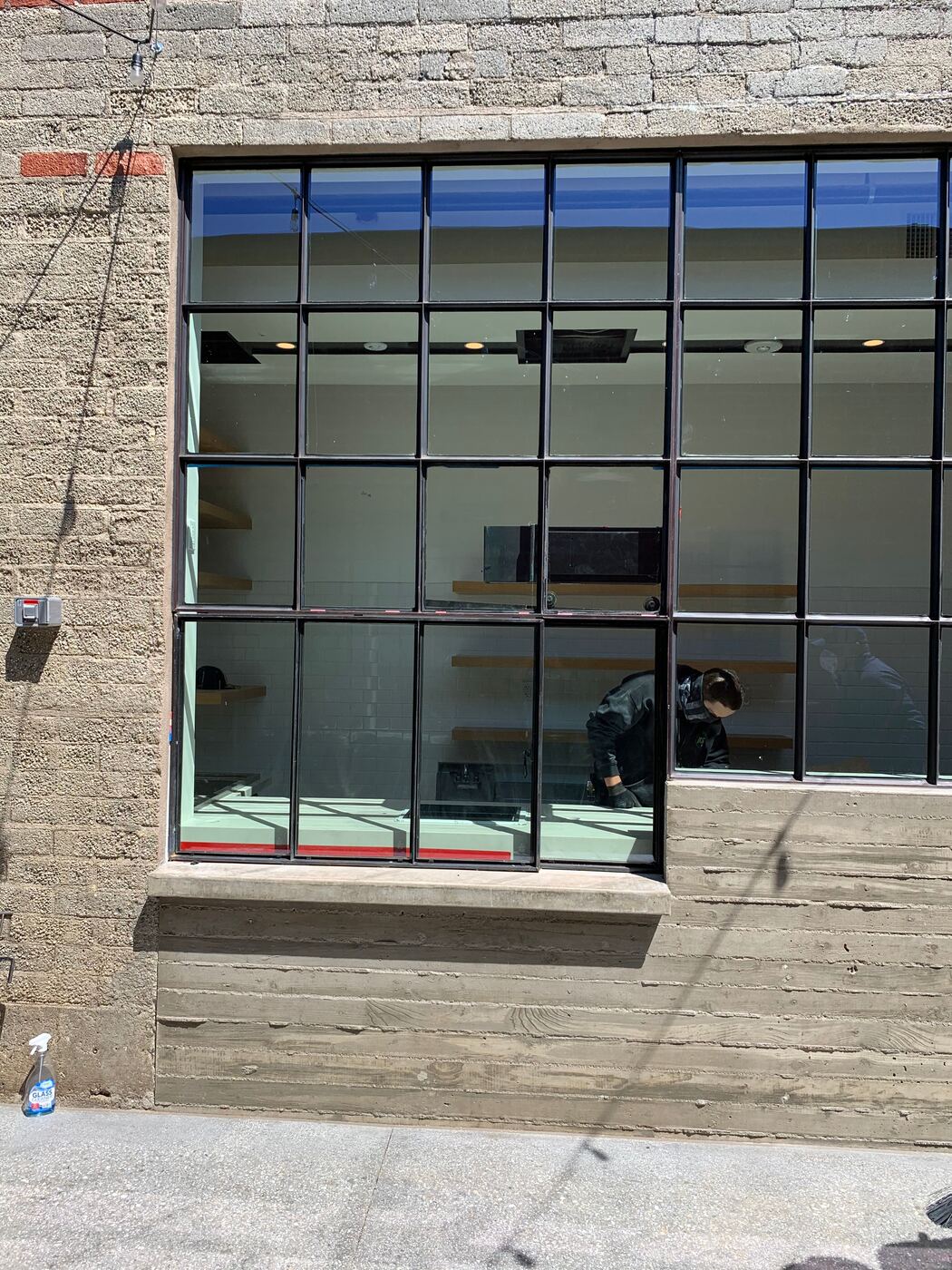 BlueStone Café glazing project in Santa Monica, CA