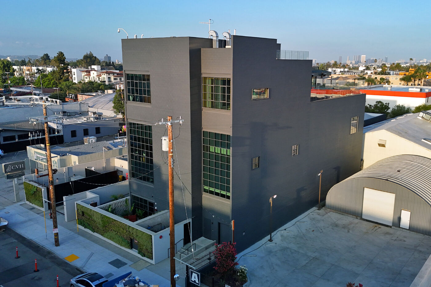 Cahuenga glazing project in Los Angeles, CA
