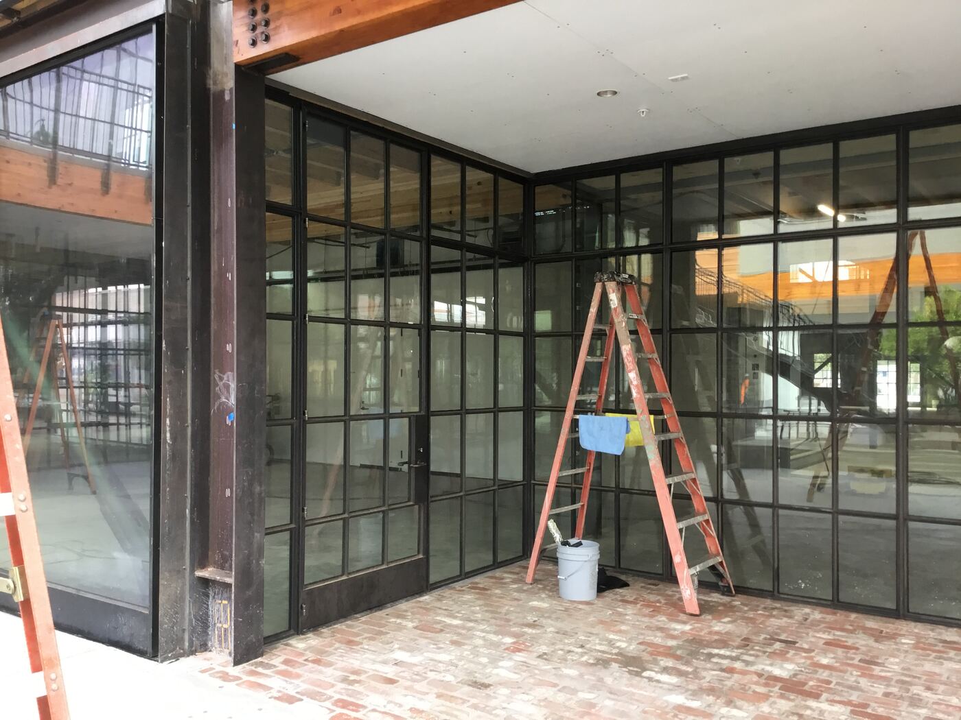 Colorado Campus glazing project in Los Angeles, CA