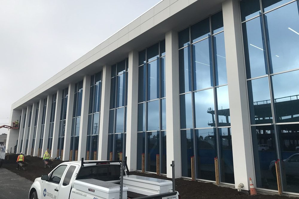 Edwards Life Science glazing project, Irvine, CA