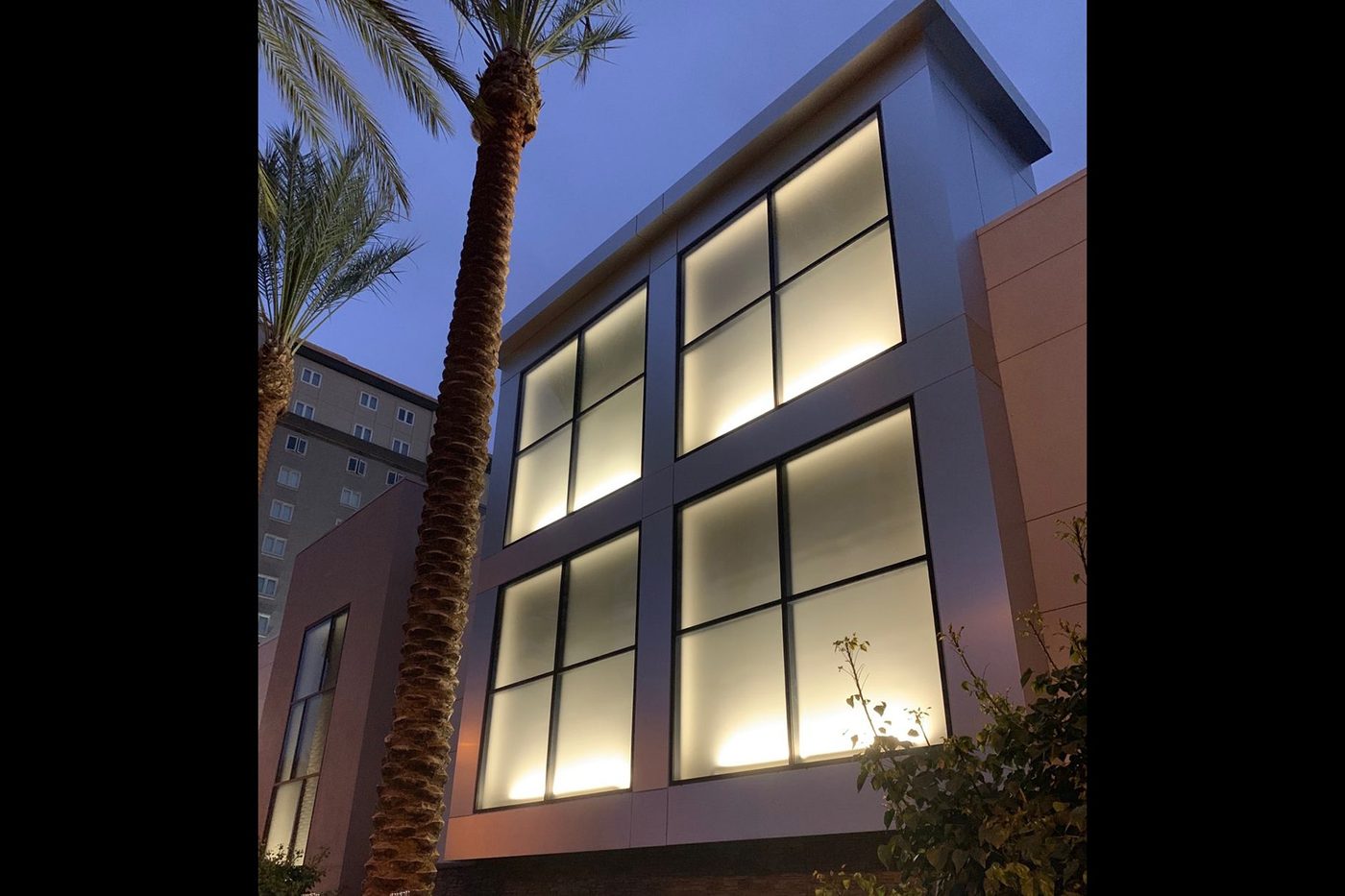 Harbor Sub Station glazing project in Anaheim, CA