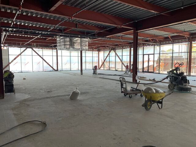 Manhattan Village shopping center glazing project in Manhattan Beach, CA