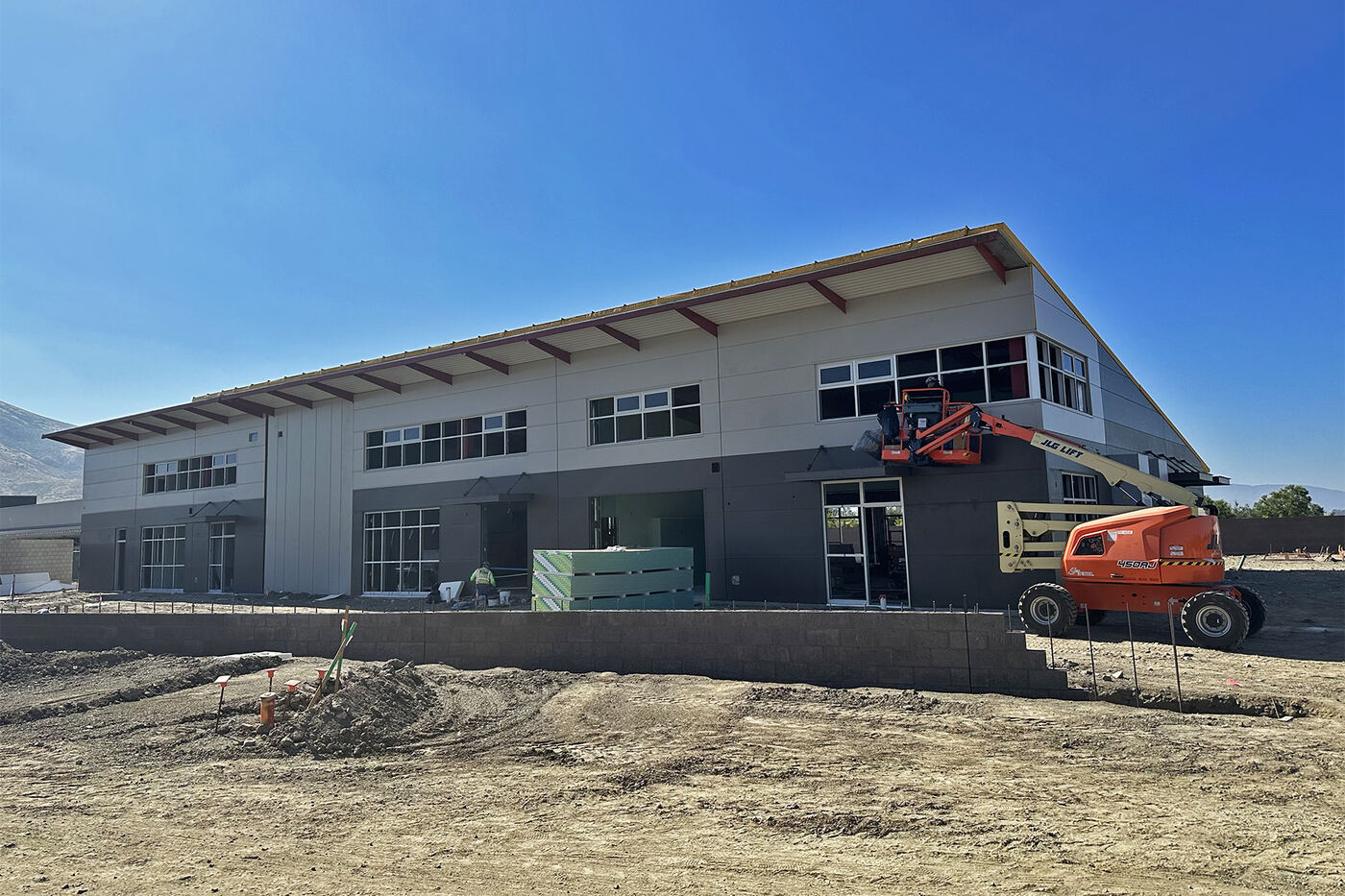 TK-8 Phase 2 glazing project in Temecula, CA